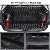 for volkswagen golf 8 mk8 20 22 car trunk mat acoustic fabric car upholstery floor mat cargo liner interior accessories