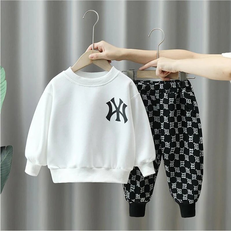 Детский спортивный костюм из двух предметов Свитшот и штаны 90-170 см