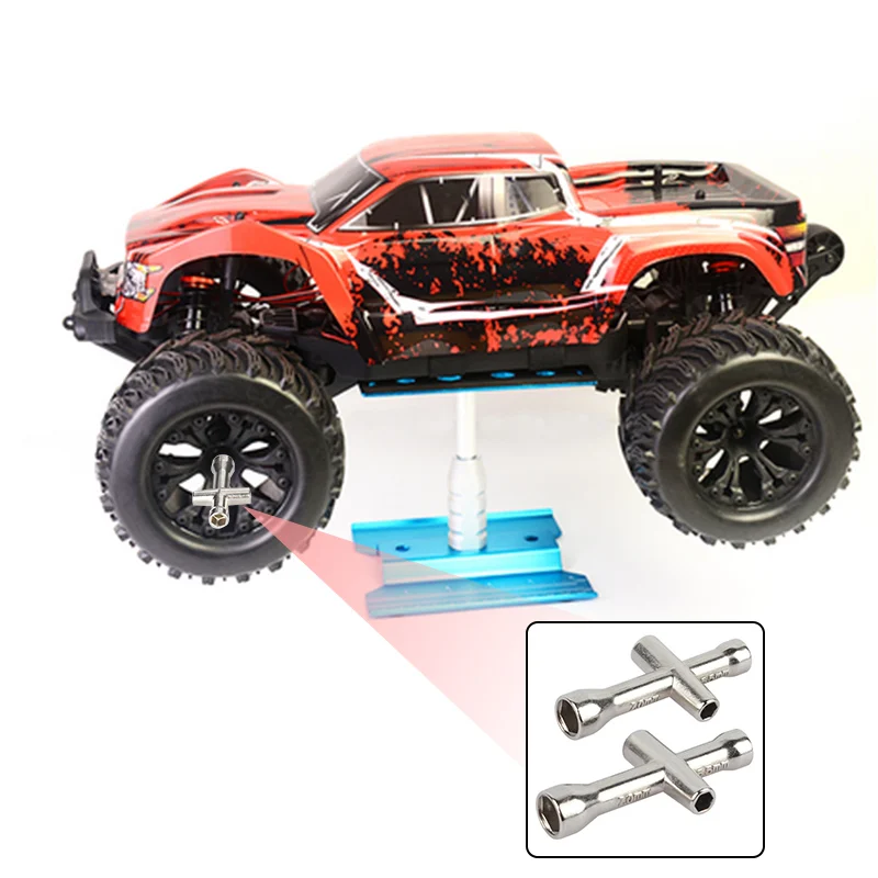 

Металлический крестовой ключ 4 мм, 5 мм, 5,5 мм, 7 мм, инструменты для ремонта шестигранных головок для 1/10 HSP, Traxxas, Tamiya, HPI, Kyosho, машинки на радиоупр...