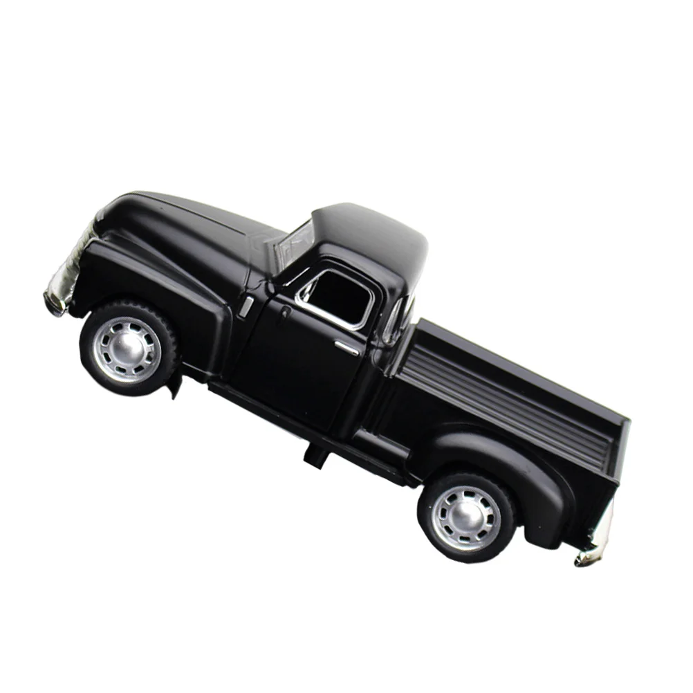

Truck Model Car Toy Pickup Metal Vintage Decor Cars Diecast Alloy Christmas Toys Trucks Retro Figurine Vehicleclassic Old Red