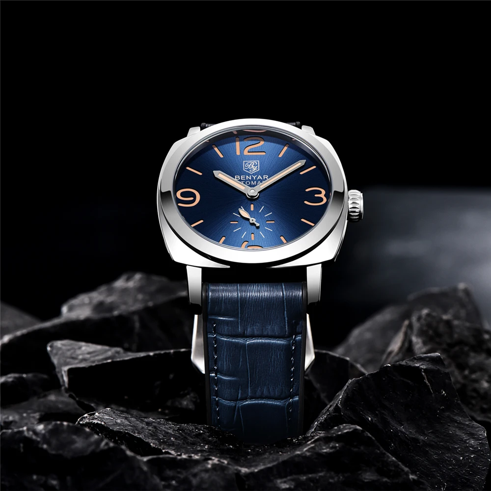 

2022 BENYAR New Men's Automatic Mechanical Watches Top Brand Luxury Waterproof Sapphire WristWatch Military Reloj Hombre