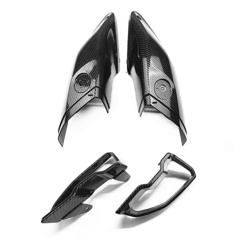 

For Yamaha MT10 FZ10 Motorcycle Accessories Hydro Dipped Carbon Fiber Finish Front Side Ram Air Intake Duct Cover Fairing