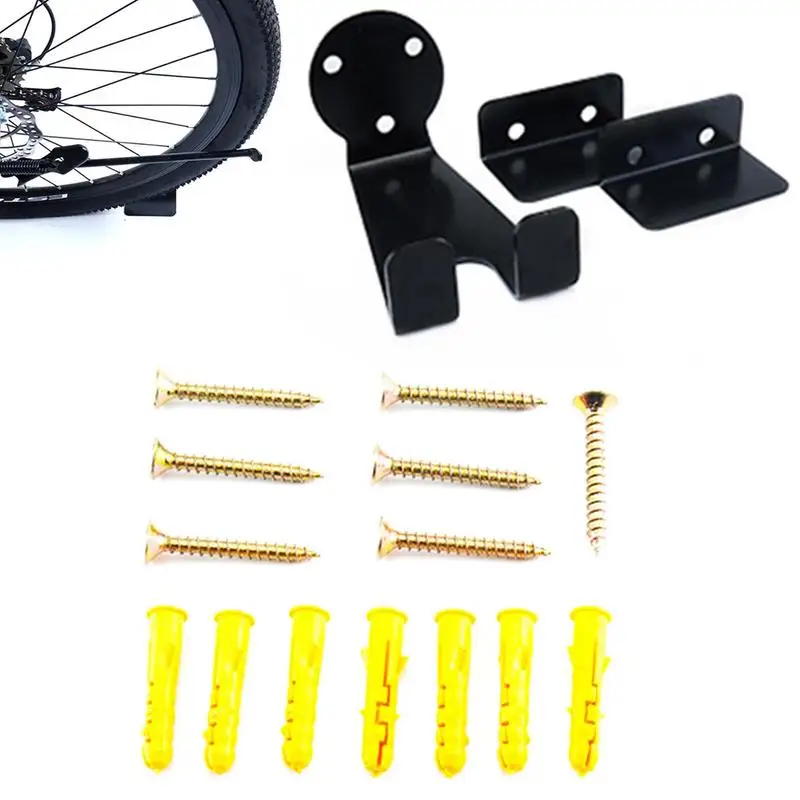 

Bicycle Wall Display Rack Hook Bike Hanger Wall Mount Bicycle Rack Wall Hook Metal Bicycle Rack Holder For All Series Of Road