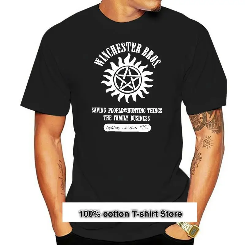 

Сверхъестественное винчестер Brothers, camisa de neделовые знакомые, holgada, talla grande Camiseta