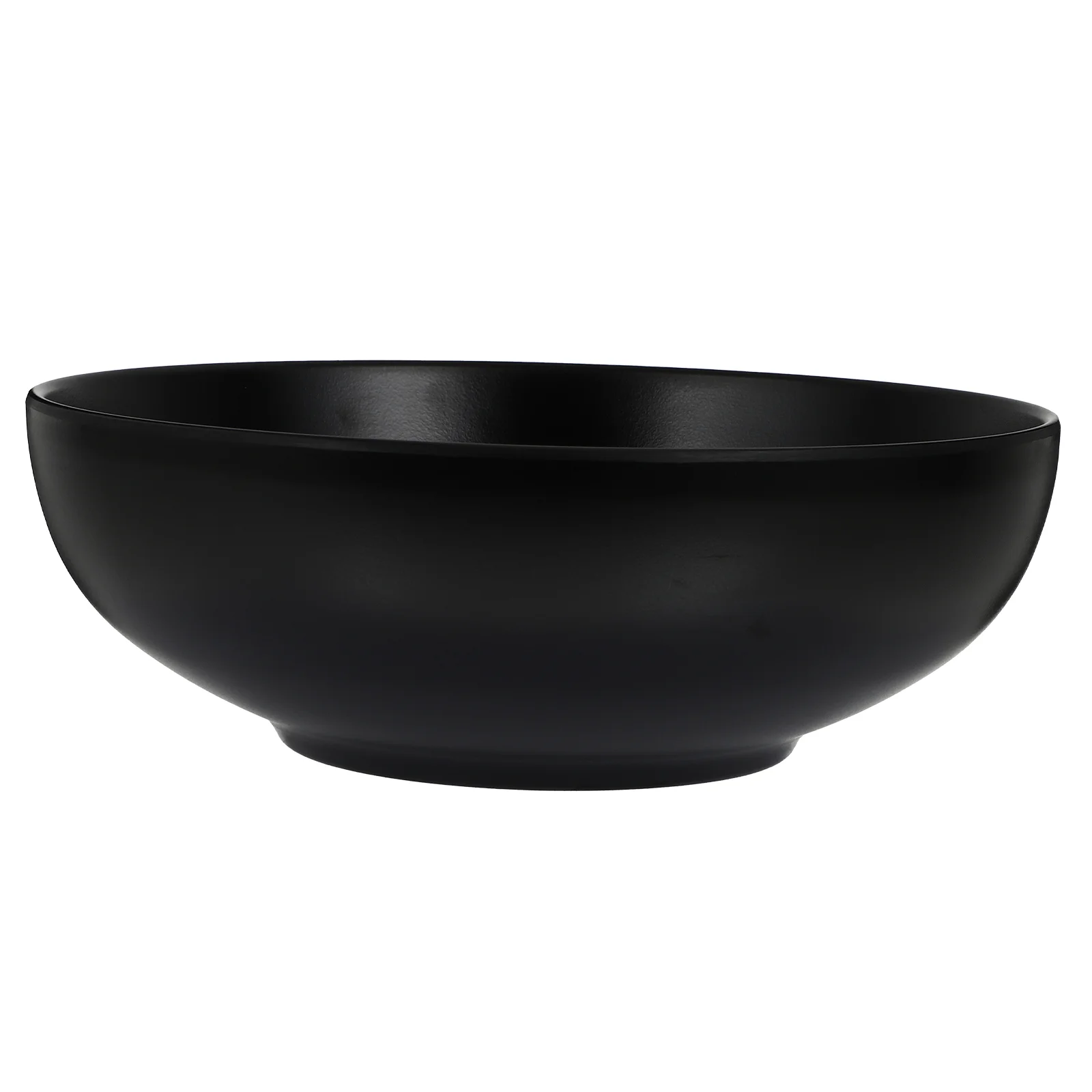 

Melamine Japanese Ramen Noodle Bowl Porcelain Soup Bowl5cm Black Serving Bowl Melamine Hard Dishware for Udon Pho Asian