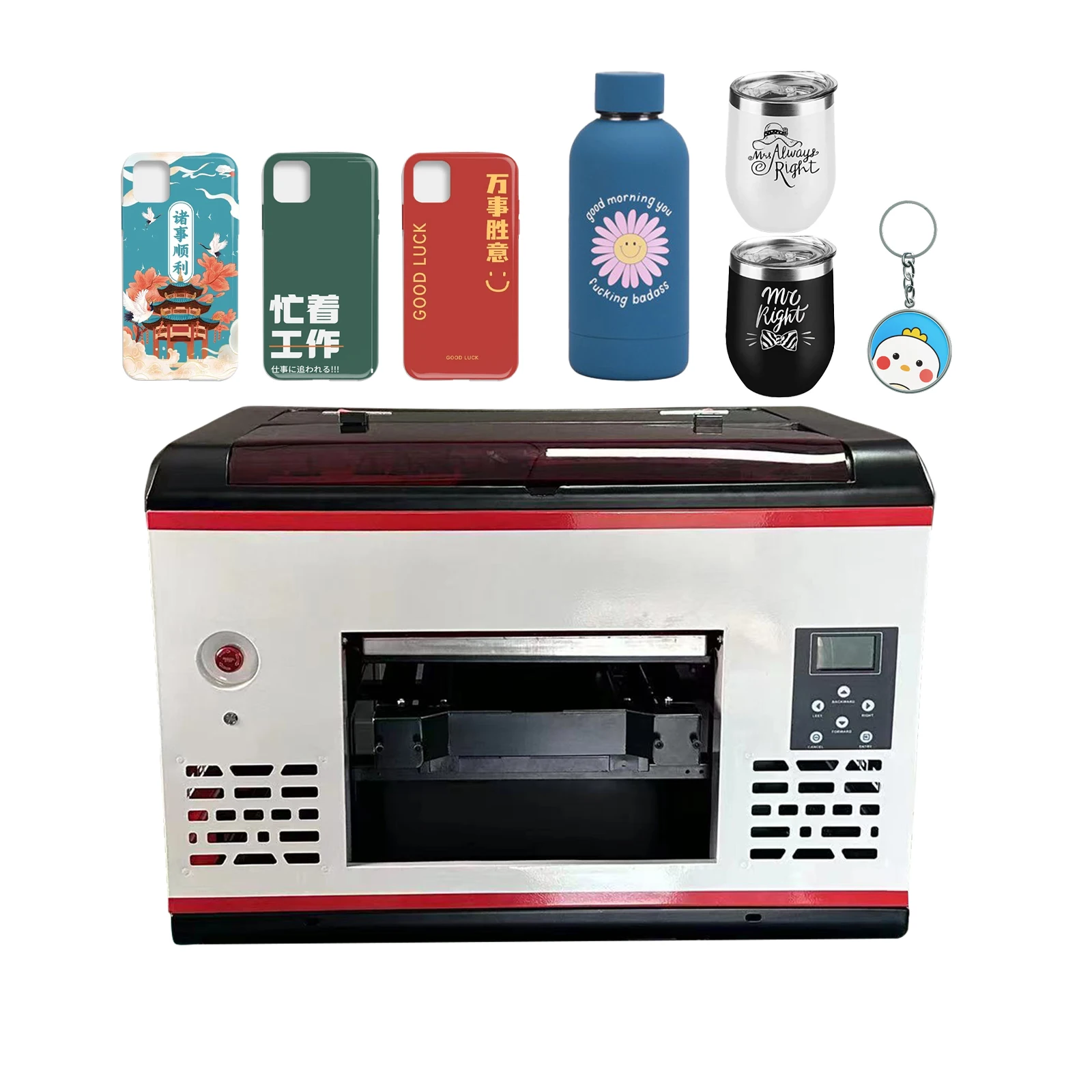 Новинка цифровой планшетный компьютер 3545 дюйма с УФ-печатью A3 УФ-принтер для