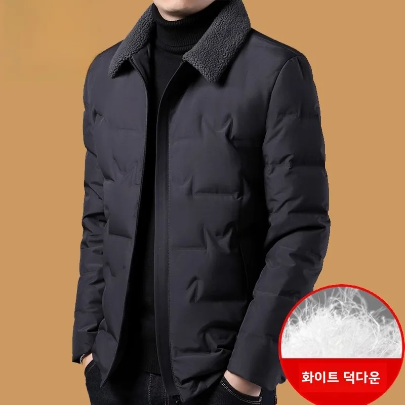 Пуховик Pierre Cardin мужская зимняя деловая одежда среднего возраста утепленная