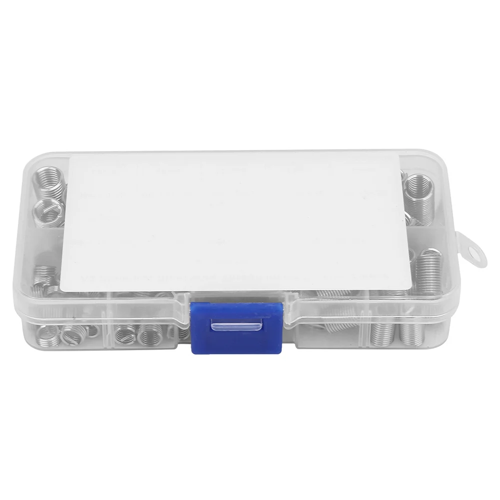 110 шт. M6-M8/1D-3D спиральная проволочная вставка с резьбой из нержавеющей стали набор