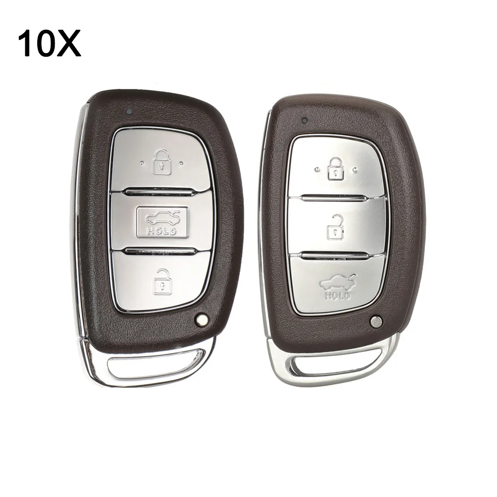 

ZUIMI 10X Car Remote Key Shell For Hyundai Ioniq Tucson IX35 ELANTRA SOLARIS I30 3 BTN Flip Folding Auto Key Case Uncut Blade