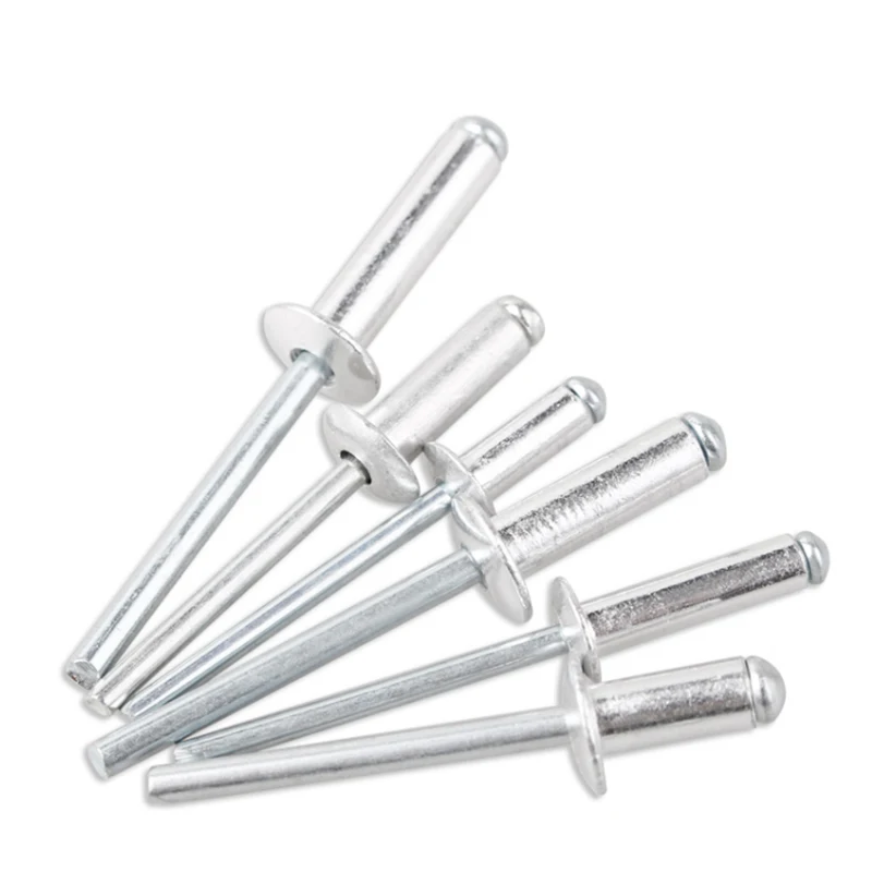 320 шт. M4.8 x 30 мм алюминиевый сплав куполообразные заклепки со стальными оправками