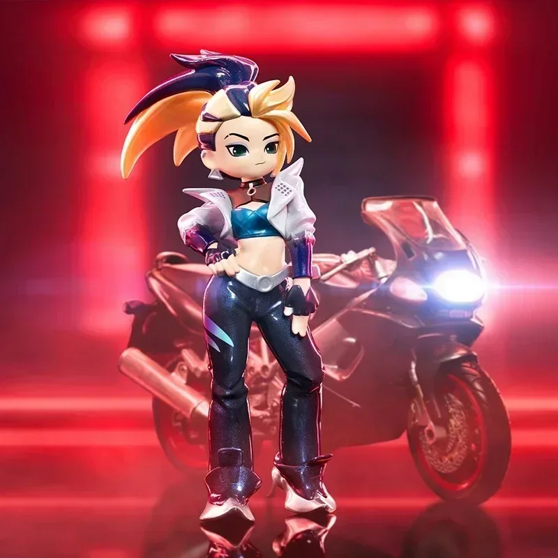 Фото POP MART K/DA ALL out Series League of Legends слепая коробка Kawaii аниме фигурка-сюрприз Mystery Doll Collection №2