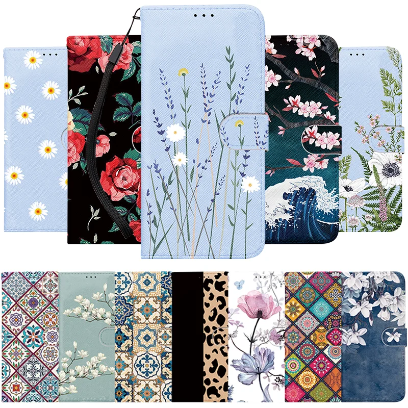 

Leather Flip Wallet Stand Cover For Samsung Galaxy A21S A32 A40 A50 A51 A52 A71 A72 A11 A12 A20E S10 S20 Plus FE S21 Ultra Case