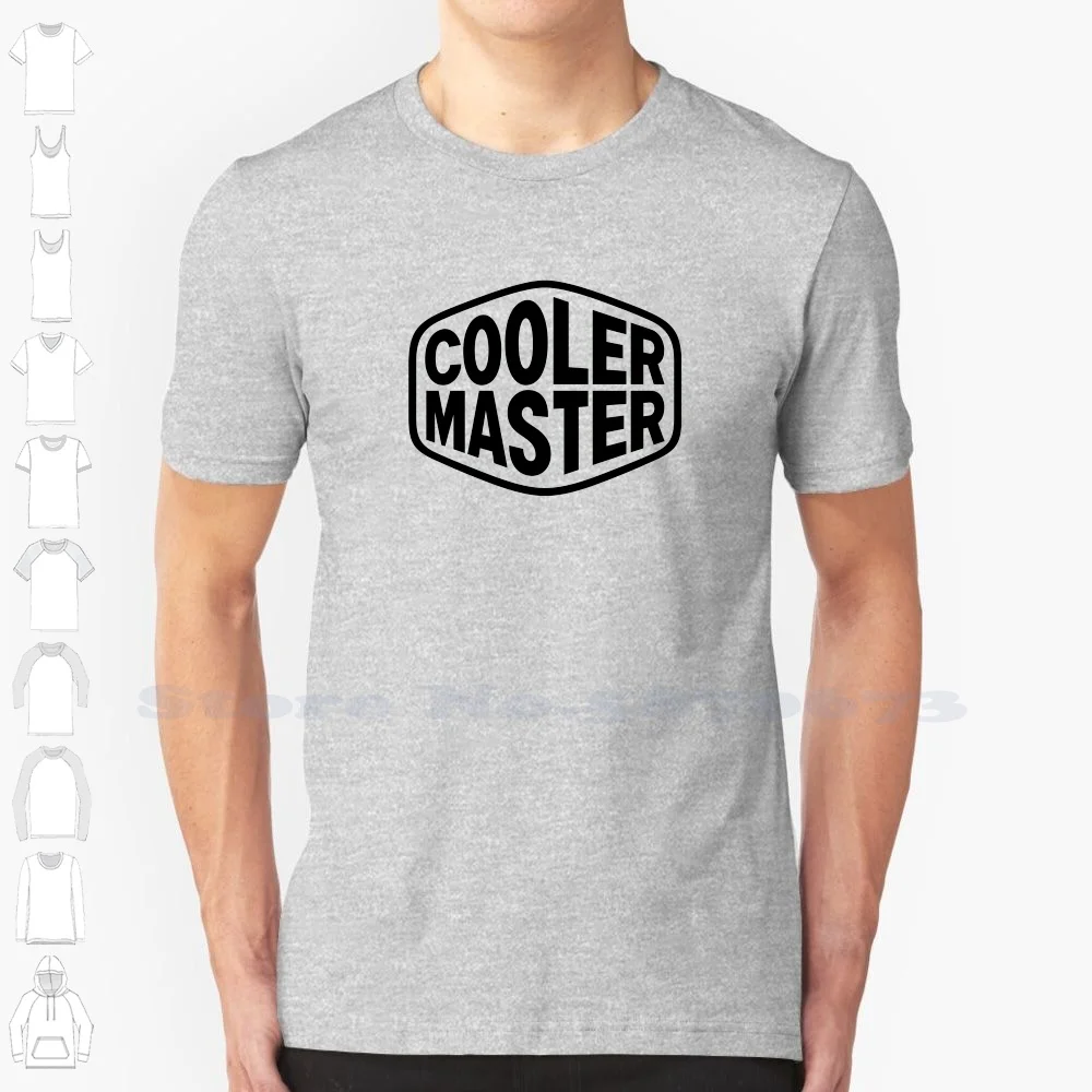 

Cooler Master Logo Brand Logo 2023 Streetwear T Shirt Top Quality Graphic Tees