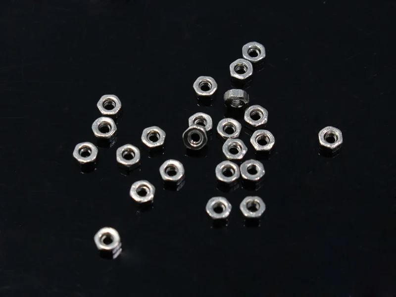 

500 шт. винт для очков колпачок для орехов 1,2 мм 1,4 мм запасные части для очков
