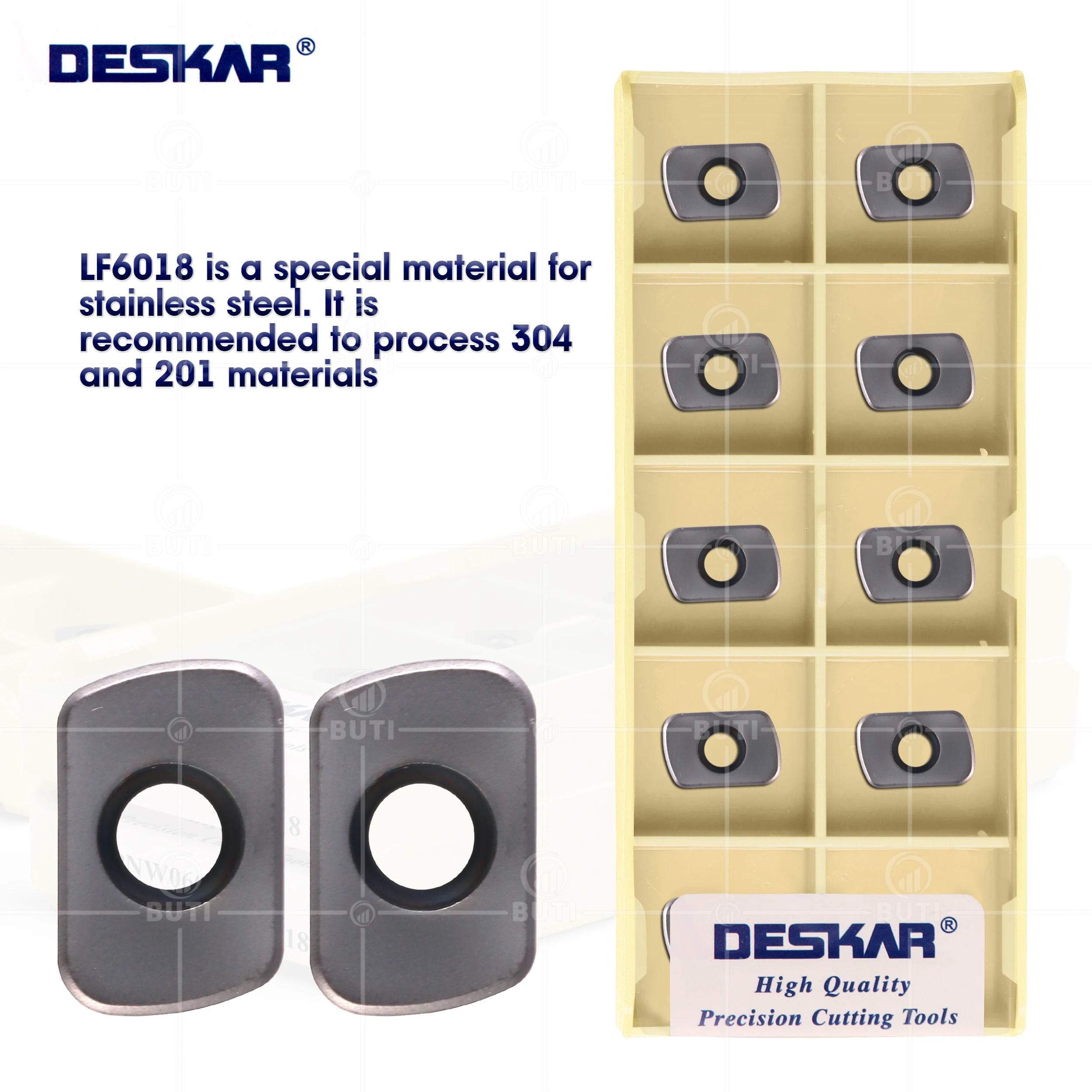 

DESKAR 100% оригинальный Φ LF6018 высококачественный токарный станок с ЧПУ, карбидные вставки, фрезерные Токарные инструменты, запчасти для режущего инструмента