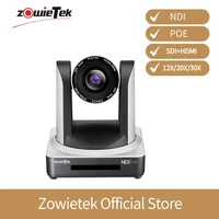zowietek ptz ndi camera 12x20x30x live streaming with simultaneous hdmi and 3g sdi outputs ip control camera optical poe