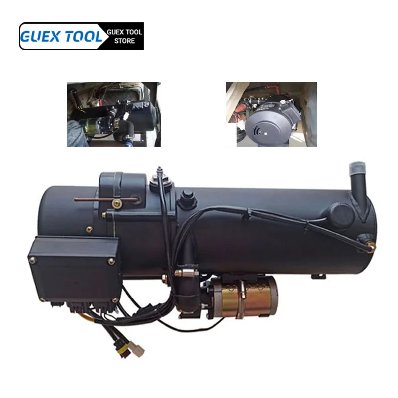 

Car Heater Air Diesel Heater Engine Preheater Warming Boiler Fuel Vehicle Diesel Truck Preheating Water Heating Machine 12V 24V