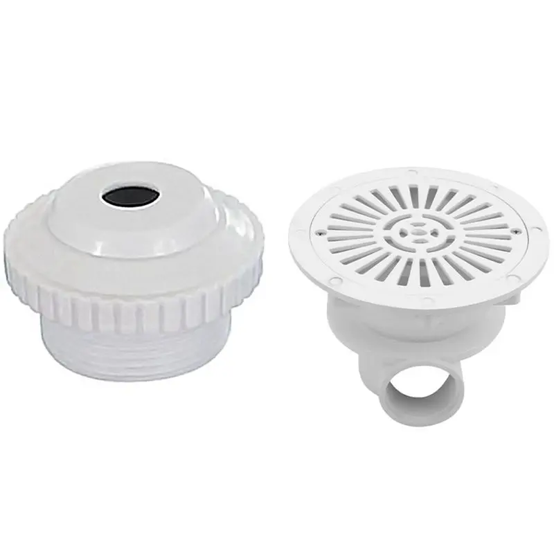 

1 Pcs Swimming Pool Sink Filter Kitchen Colander Strainer & 5Pcs Swimming Pool Pool Jacuzzi Nozzle Spout Eyeball