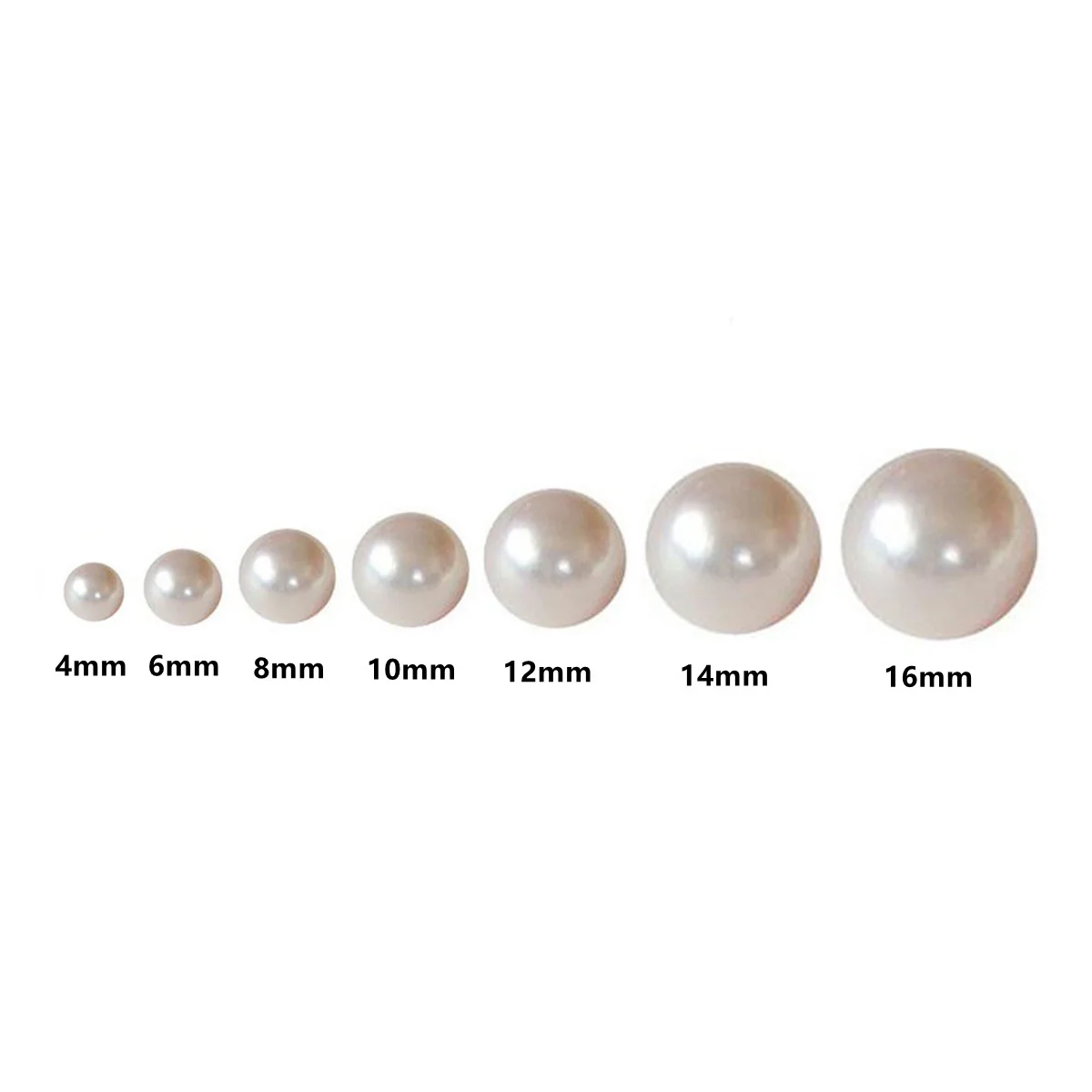

10pcs~100pcs 4mm 6mm 8mm 10mm 12mm 14/16mm Lots Colors Round Pearl Coated Glass Loose Spacer Beads For Jewelry Making DIY Crafts