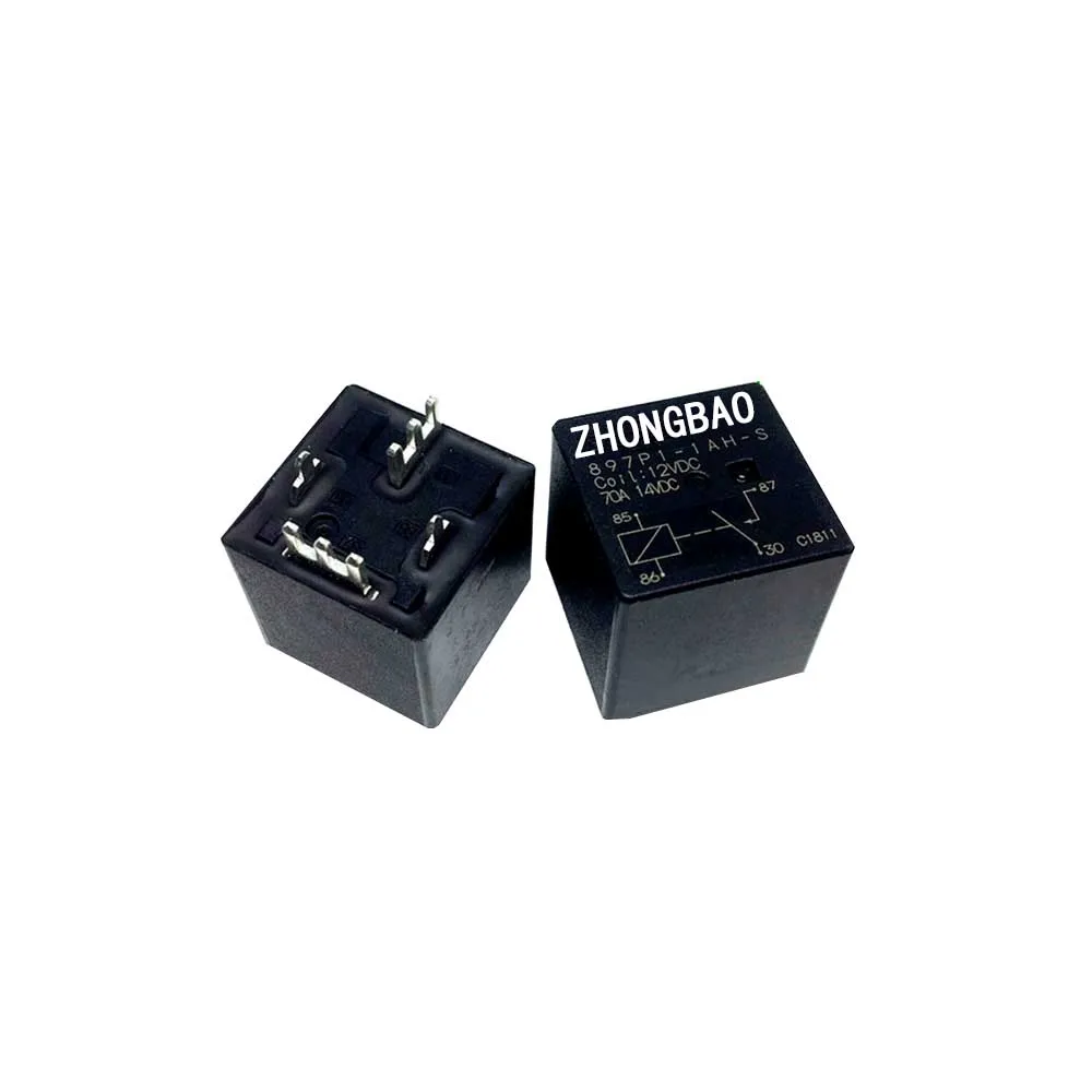 

Реле 897p1-1ah S 12VDC 70A 12В 4-контактное