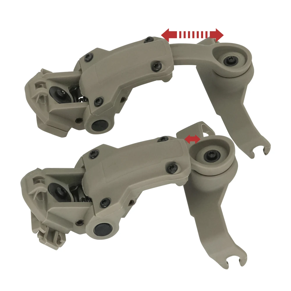 Airsoft Headset Helmet Bracket Kit ARC Helmet Rail Adapter for MSA SORDIN/TAC-SKY SORDIN/Z.TAC SORDIN Shooting Tactical Headphon
