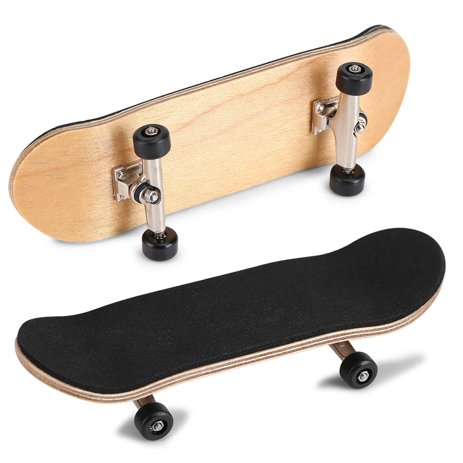 

Finger Skateboard Professional Maple Double Rocker Creative Mini Fingertip Skateboard Sports Bearing Wheel Palm Skateboard