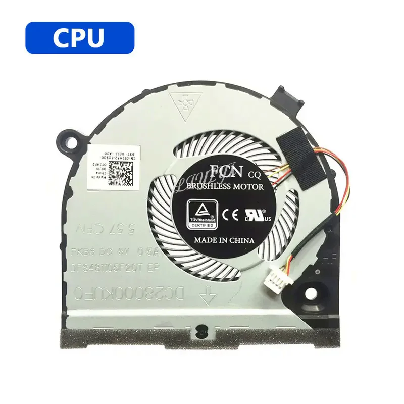 Для Dell G3 G3-3579 G3-3578 G5 G3-3779 кулер для ноутбука CPU GPU охлаждающий вентилятор 0W0J86 0TJHF2 0GWMFV