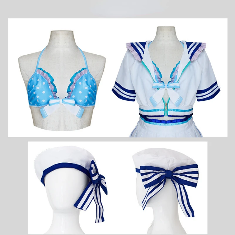Lovelive!Sunshine! Фестиваль школьных идол униформа для девушек в стиле милитари |