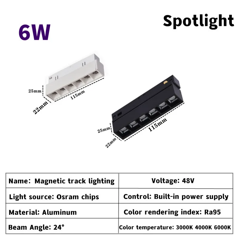 

Магнитные трековые светильники OIMG 220 В