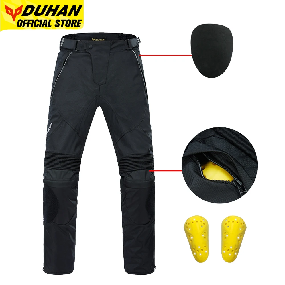 Enlarge DUHAN Motorcycle Pants Men Motocross Trousers Waterproof Cycling Pants Off Road Racing Clothing Wear Resistant Protective Gear
