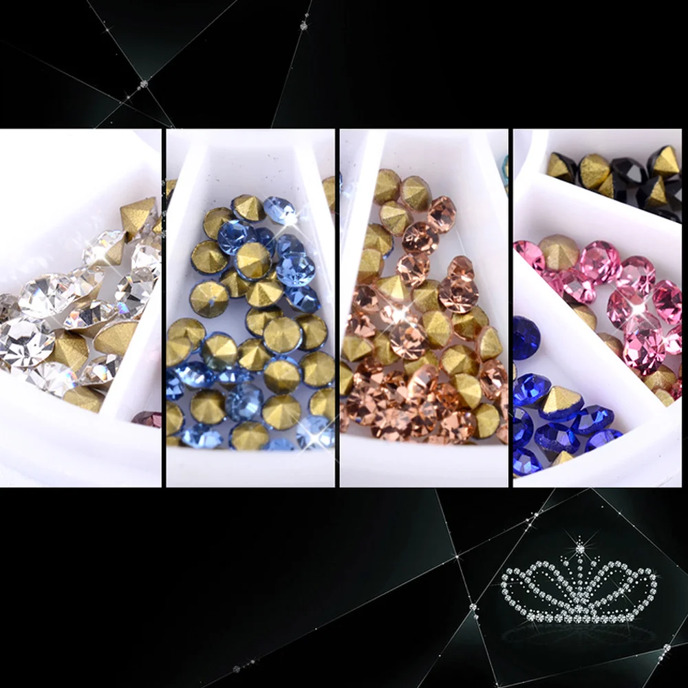 3D белый дизайн ногтей ювелирные изделия акриловый Элегантные амулеты аксессуары