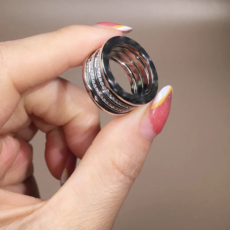 Модное роскошное изящное ювелирное изделие из стерлингового серебра