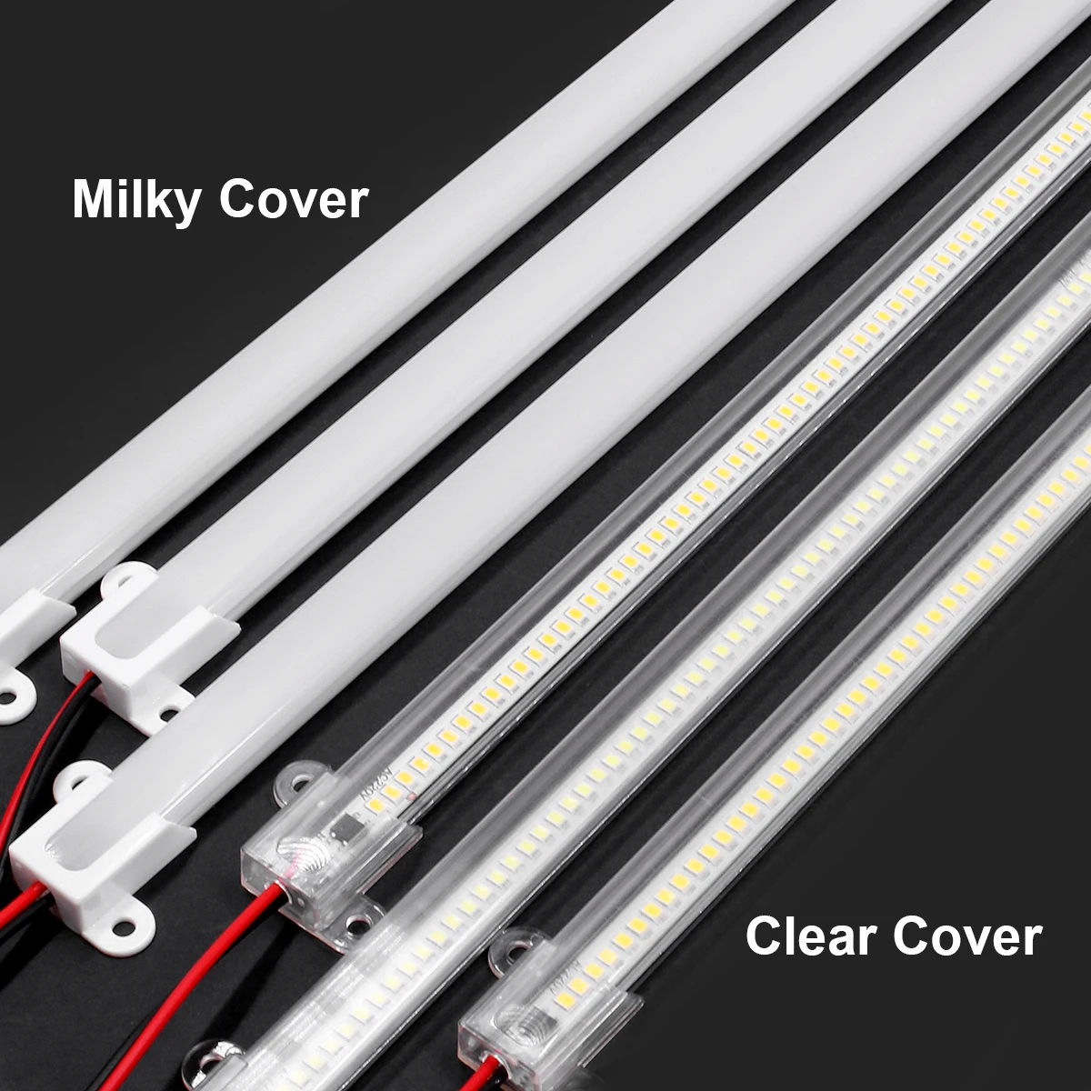 1x - 12x Led Светильные трубы штриховые лампы 30cm 40cm 50cm 1m 72led Белый Smd2835 220v Кухонные
