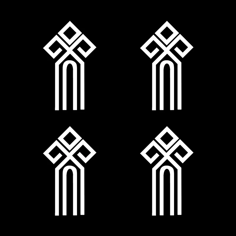 

Славянская виниловая наклейка, 4 шт., 6 х10 см, лей, чур, водостойкая наклейка для автомобиля 31441 #