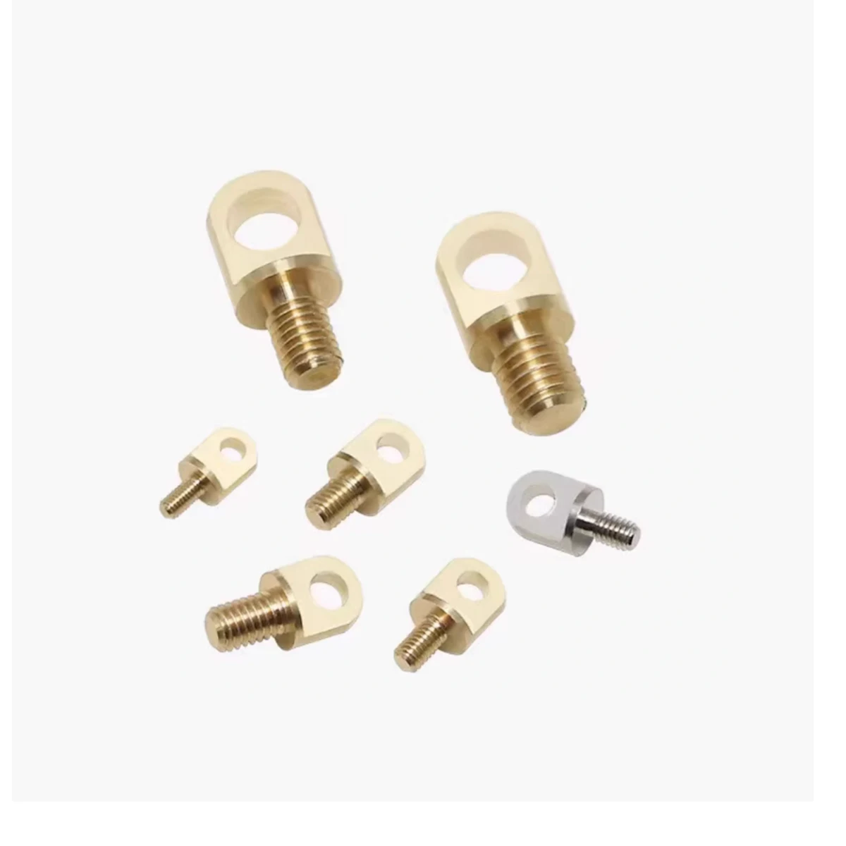 

Brass Lifting Ring Ear Nut Round Screw Foot Used For Hardware Stainless Steel Factory Lights Drones Etc M3M4M5M6M8