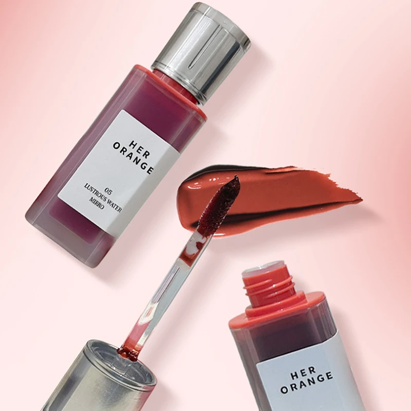 Фото Лак для губ HERORANGE Crystal Gloss: Стойкое увлажнение, нелипкий эффект, стеклянный блеск. Подарок. №4