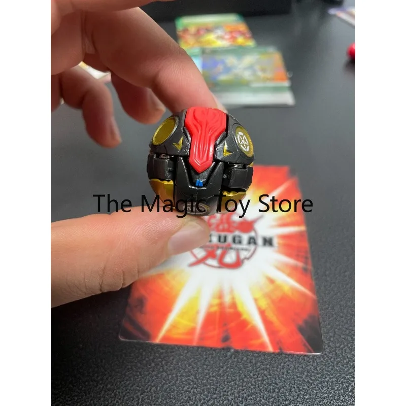 Фото Оригинальная коллекционная фигурка SEGA Bakugan Bakutech Hagan Okami Black Wolf Super 5, ограниченная серия №4