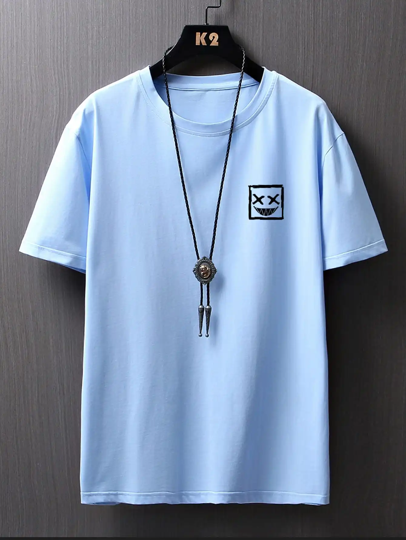 

Men's T-Shirt Round Neck Pullover Short Sleeve T-Shirt Casual Top