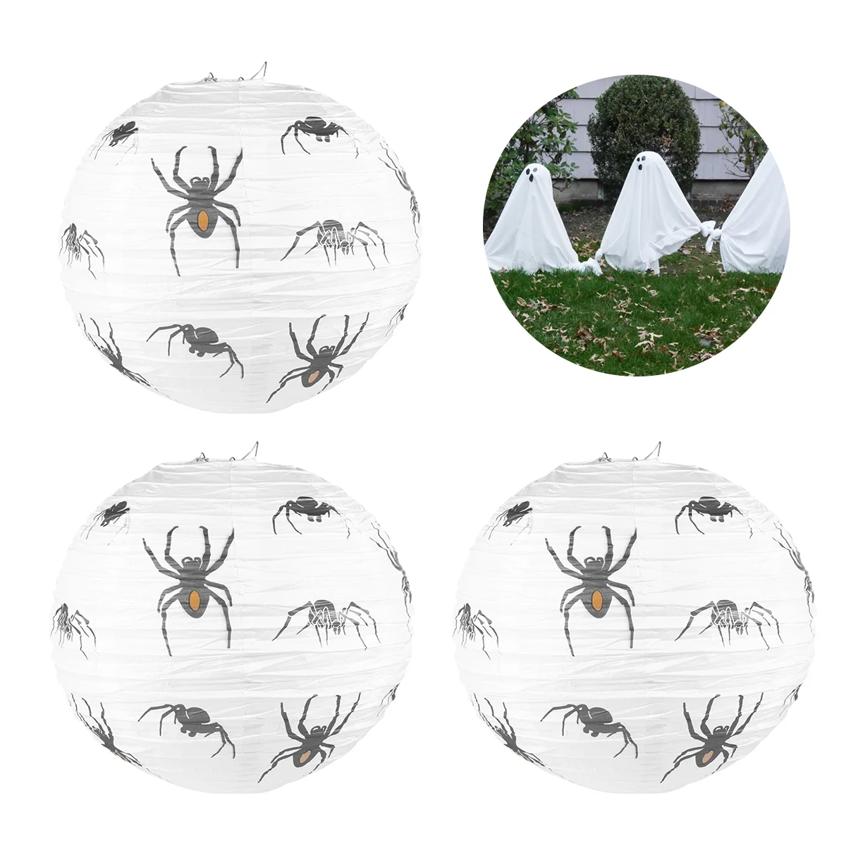 

3 Hanging Lantern Lantern Paper Lamp for Home Store