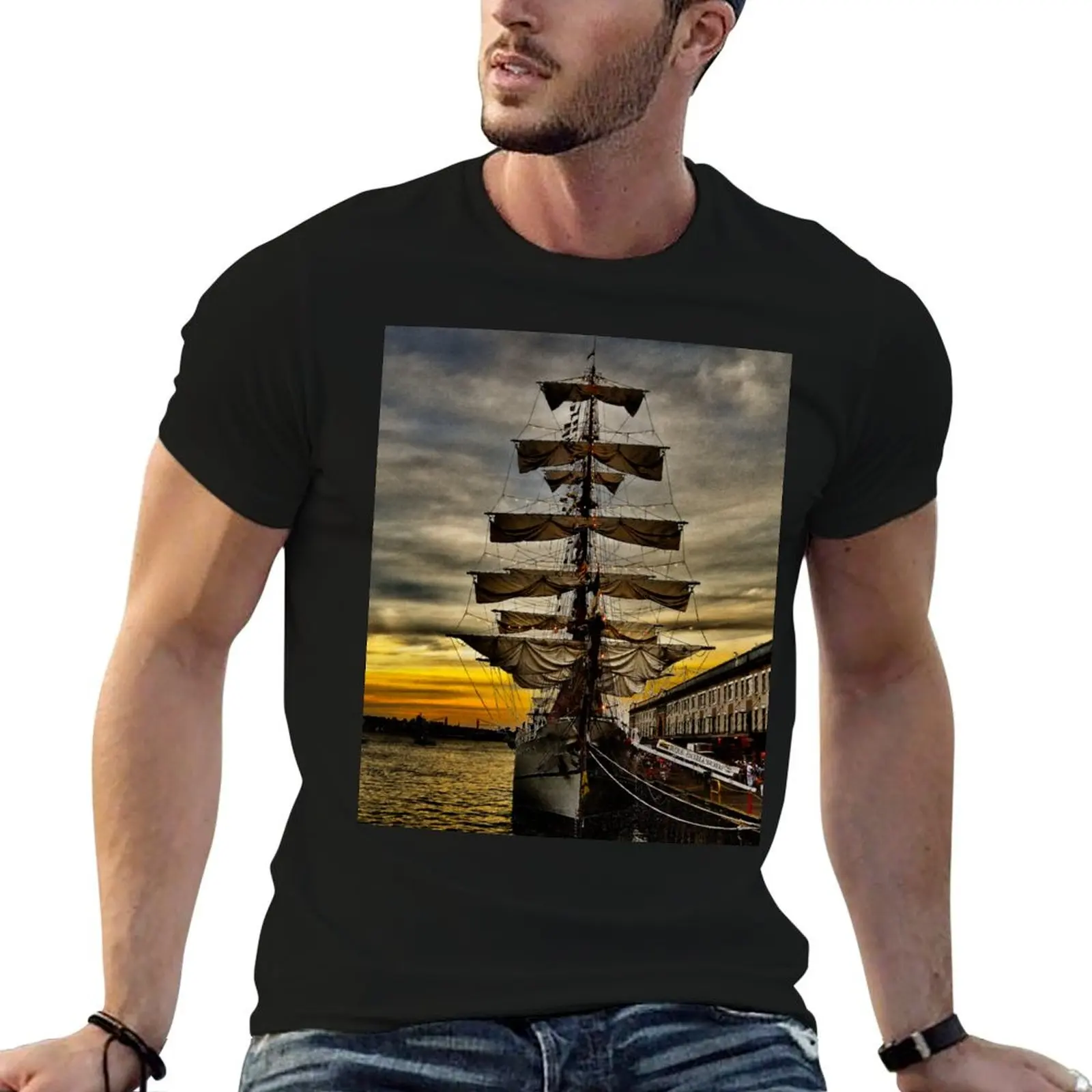 Фото Футболка BAE Guayas, дизайнерская мужская футболка, хлопковая футболка, набор футболок №1
