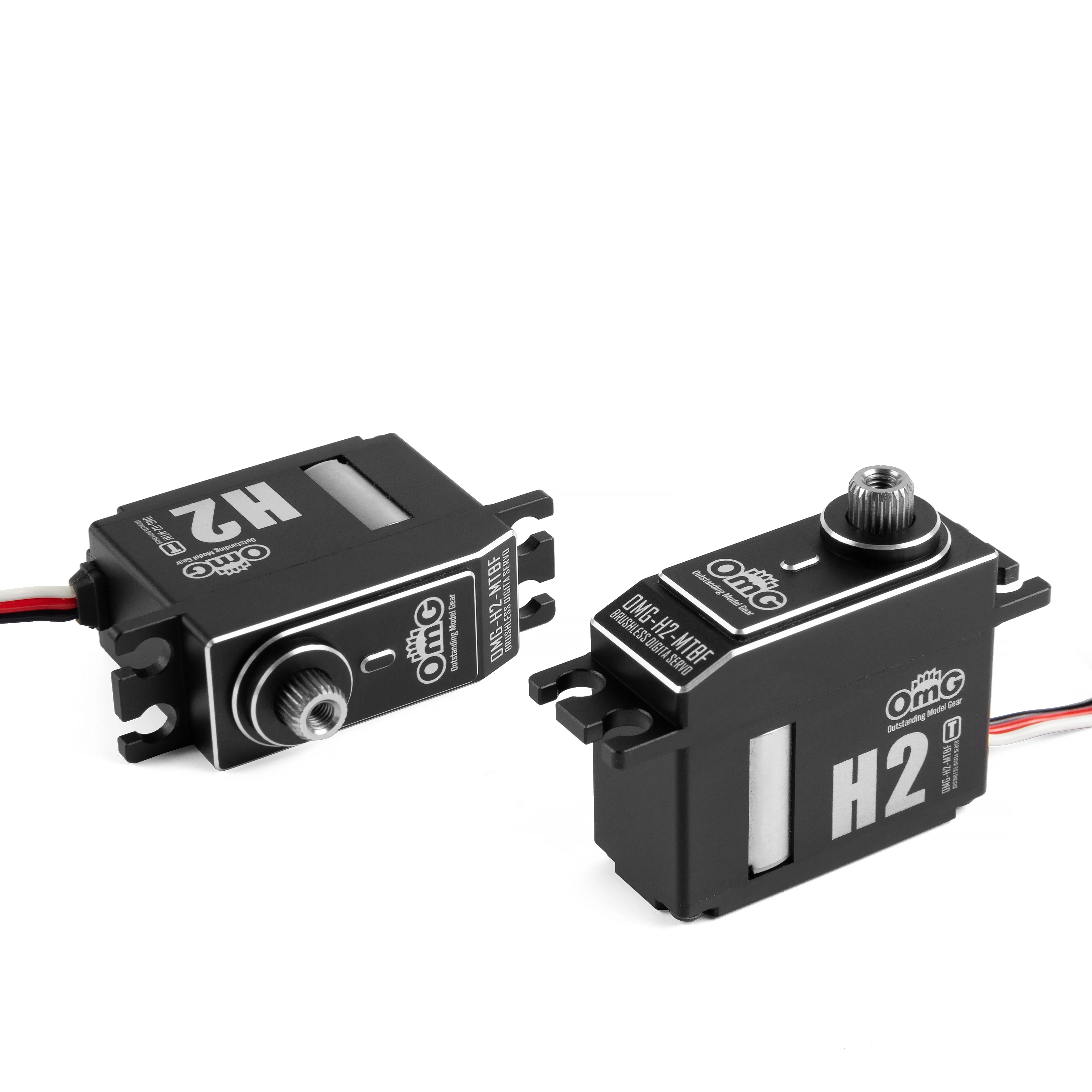 OmG H2-MCBF/H2-MTBF Swashplate/задний сервопривод Mini металлический цифровой бесщеточный