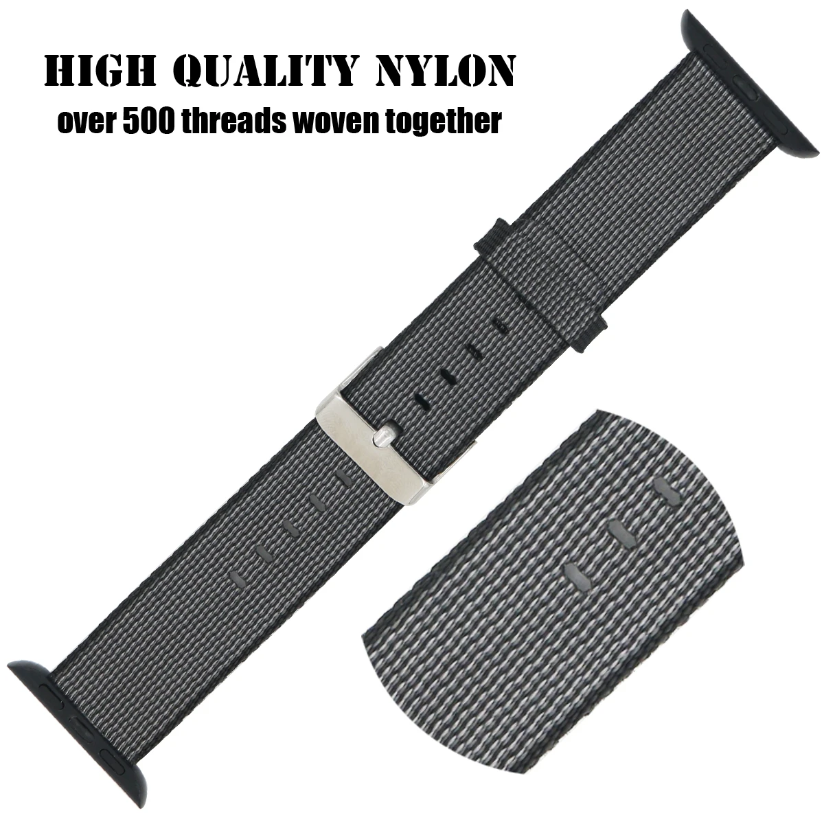Strap for Apple Watch Band 45mm 41mm 44mm 40mm 49mm 42mm 38mm 45 Mm Nylon Bracelet Correa Iwatch Series 8 7 Se 6 5 3 Ultra  Band