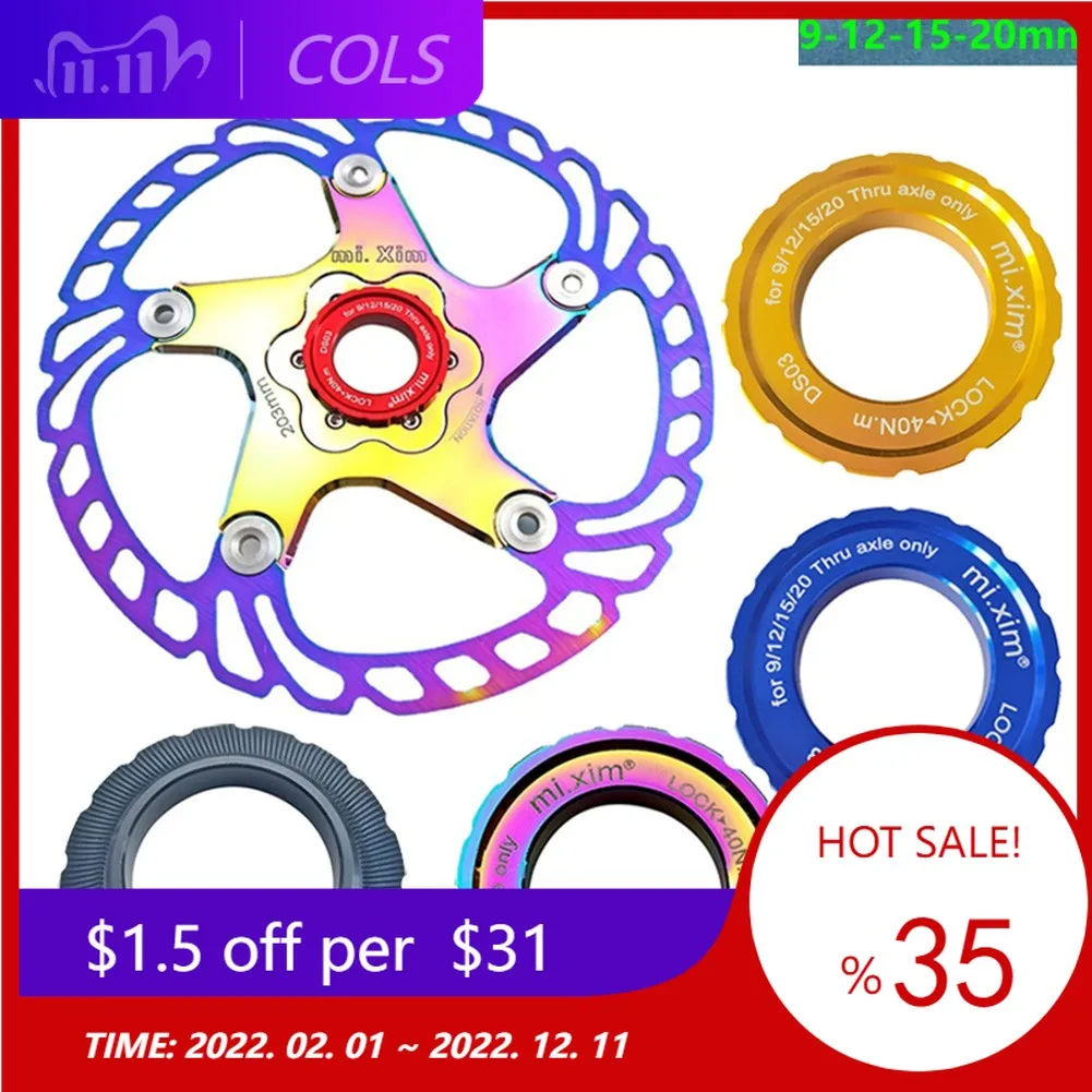 

Bicycle Mountain Bike Middle Lock Disc Lock Cover Screw Cover For The Center Lock Disk Cycling Components Bicycle Accessories