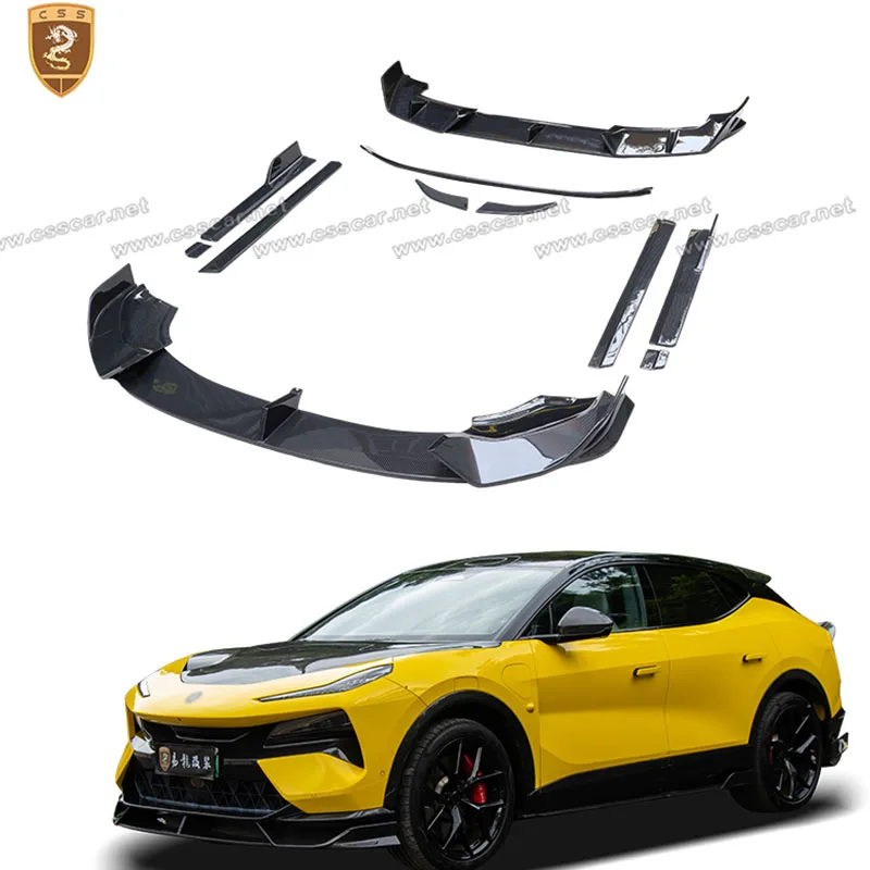 Для Lotus Eletre Upgrade RZ Стиль Модификация Аксессуар Автомобильная передняя губа