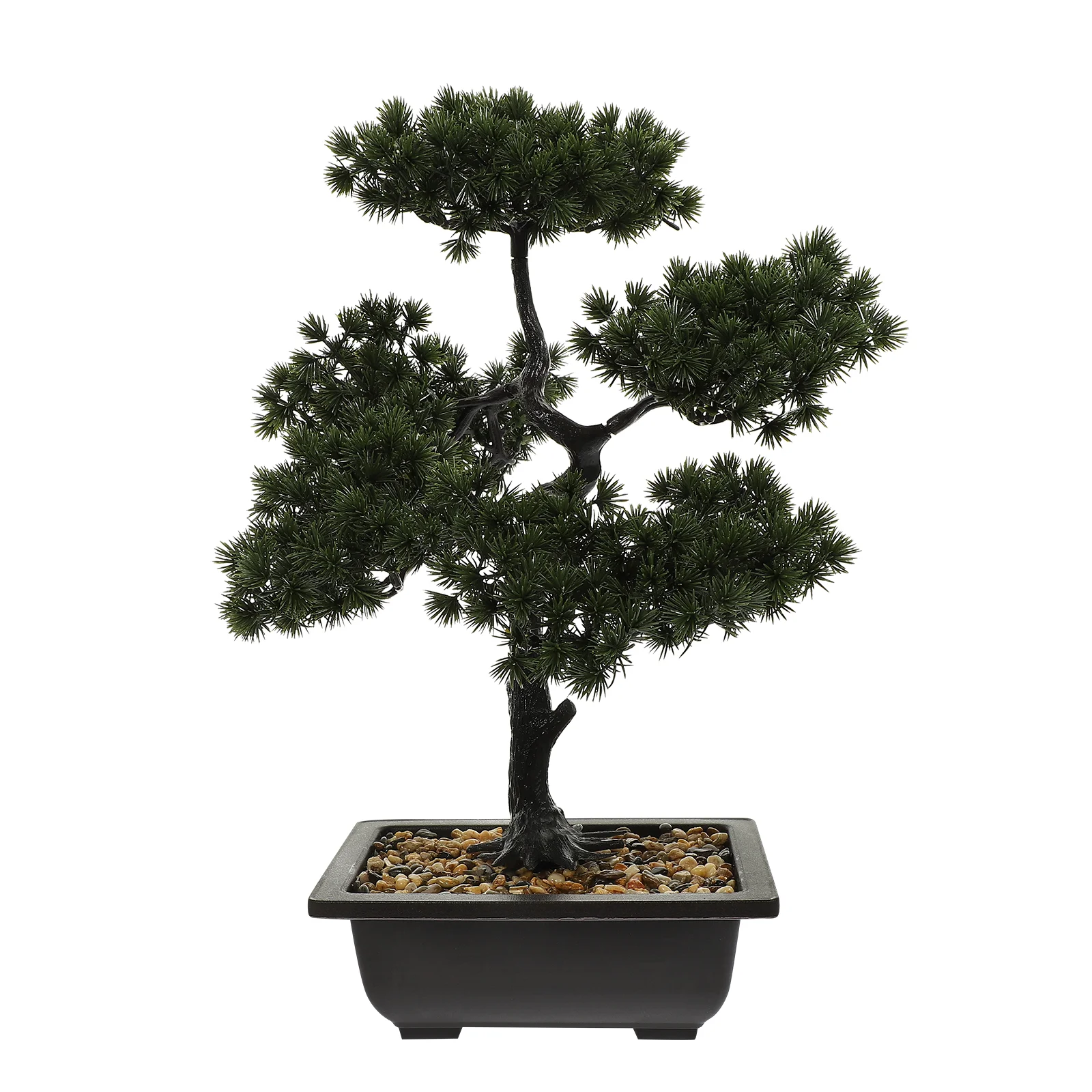 

Simulation Welcome Pine Tree Decor Office Fake Bonsai False Green Plants Outdoor Artificial Flower Household Pines