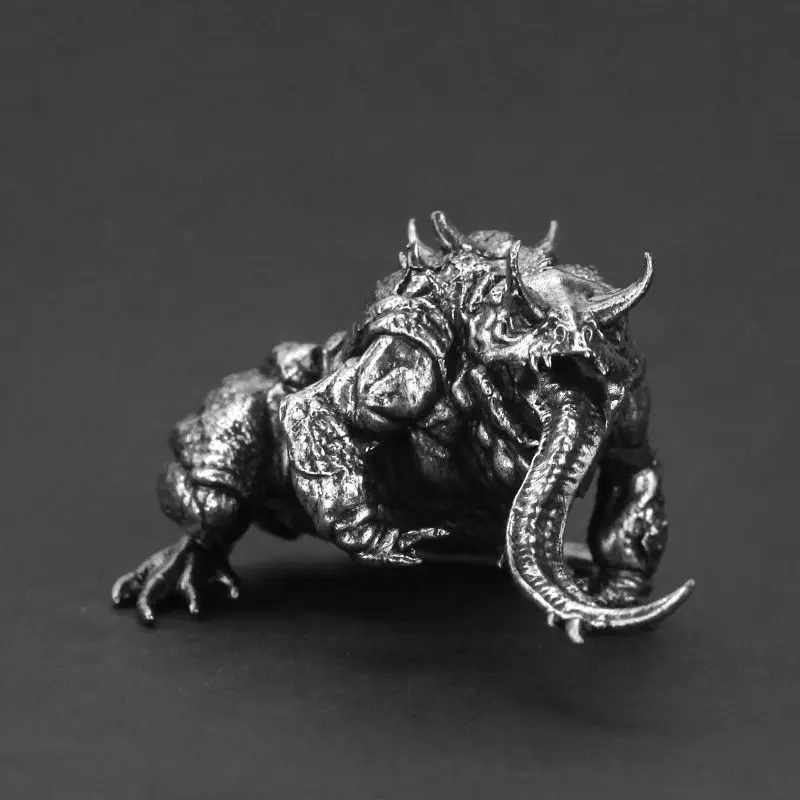 Металлическая игрушка-монстр металлическая броня статуэтка самурая фигурки