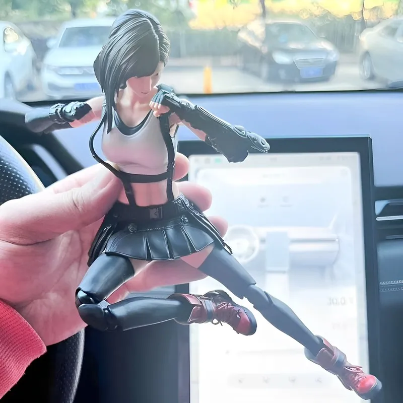 

Экшн-финал искусств, финальная фантазия 7 Vii Sephiroth Cloud Strife Tifa Lockhart, переделка книжной полки, игрушки, украшение, искусство, 25 см