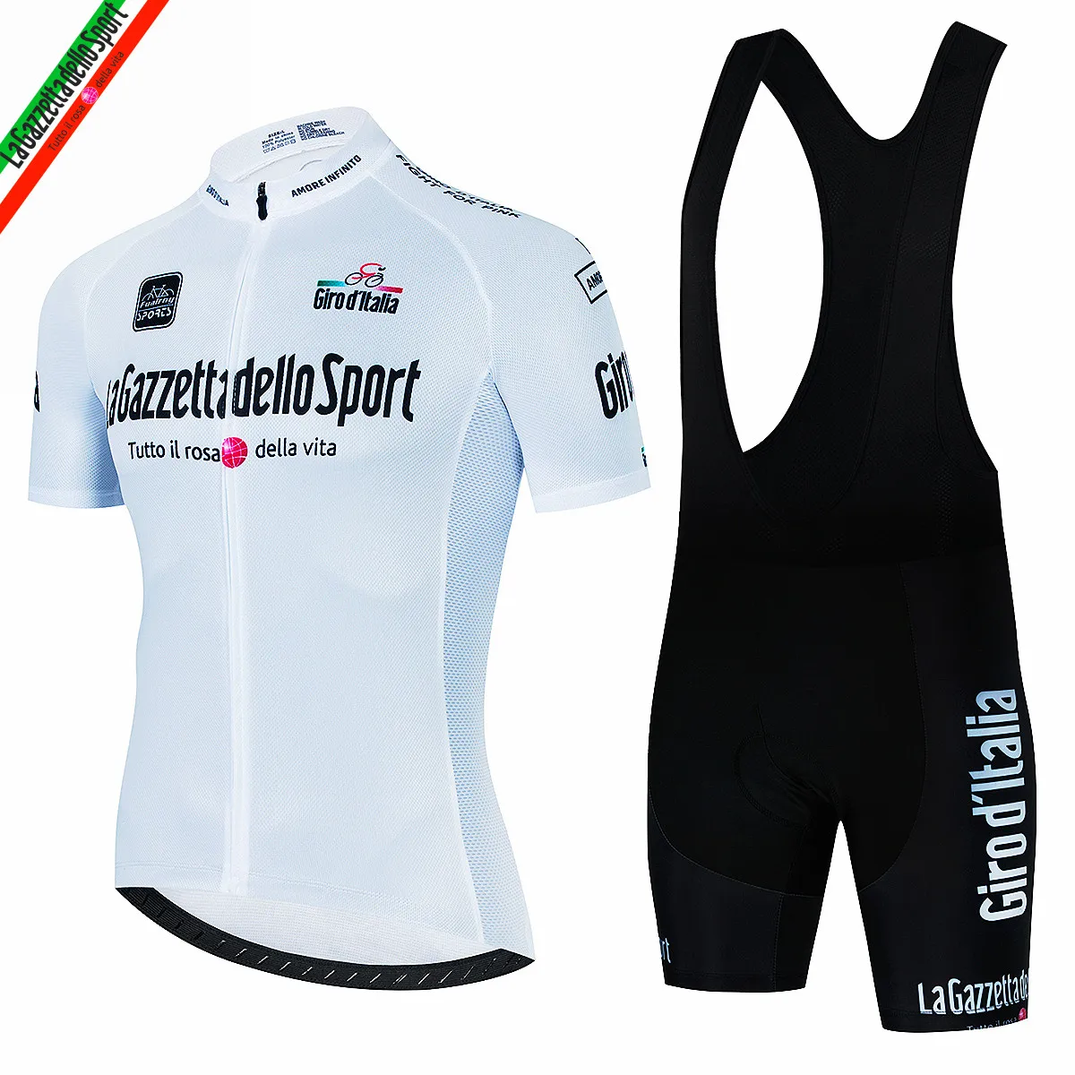LA GAZZETTA DELLO SPORT Комплект для велоспорта Tour De Giro D'ITALIA