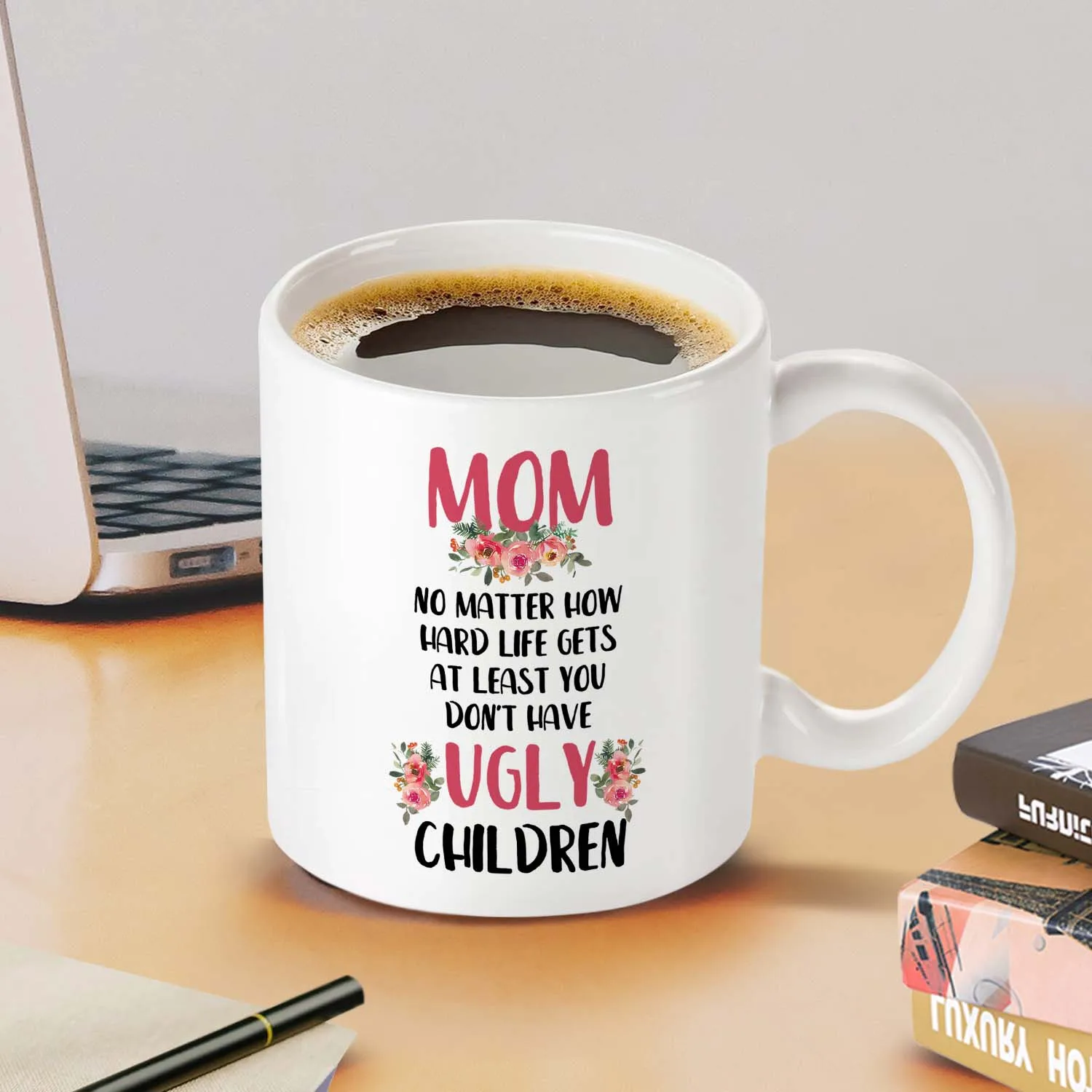 Керамическая Кофейная Кружка Best Mom Ever 11 Унций Ручная Универсальная Посуда Для