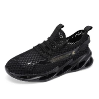 2022 summer breathable new mens sneakers shoes hollow running shoes light casual man shoes mens summer mesh sneakers all match
